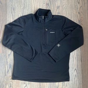 Patagonia Men's R1® Pullover, Black, Large